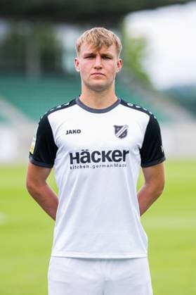 Mattis Rohlfing; SV Rödinghausen; Regionalliga West, Porträttermin 2025 2026. Rödinghausen Nordrhein-Westfalen Deutschland Häcker Wiehenstadion