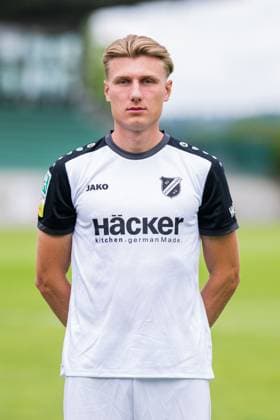 Eduard Probst; SV Rödinghausen; Regionalliga West, Porträttermin 2025 2026. Rödinghausen Nordrhein-Westfalen Deutschland Häcker Wiehenstadion
