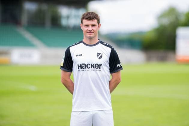 Julian Schwermann; SV Rödinghausen; Regionalliga West, Porträttermin 2025 2026. Rödinghausen Nordrhein-Westfalen Deutschland Häcker Wiehenstadion