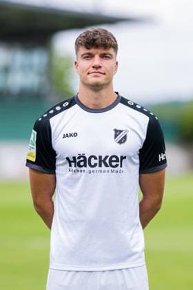 Maximilian Hippe; SV Rödinghausen; Regionalliga West, Porträttermin 2025 2026. Rödinghausen Nordrhein-Westfalen Deutschland Häcker Wiehenstadion