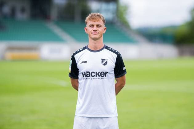 Marco Hober; SV Rödinghausen; Regionalliga West, Porträttermin 2025 2026. Rödinghausen Nordrhein-Westfalen Deutschland Häcker Wiehenstadion