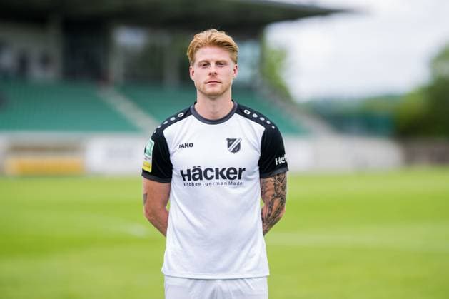 Tim Corsten; SV Rödinghausen; Regionalliga West, Porträttermin 2025 2026. Rödinghausen Nordrhein-Westfalen Deutschland Häcker Wiehenstadion