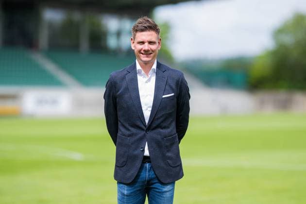 Alexander Müller; SV Rödinghausen; Regionalliga West, Porträttermin 2025 2026. Rödinghausen Nordrhein-Westfalen Deutschland Häcker Wiehenstadion
