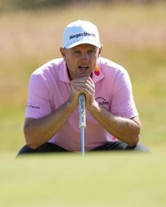 Justin Rose (ENG) on the 2nd green during Round 2. Genesis Scottish Open, Day 2, Golf, Renaissance Club, North Berwick, Scotland, UK - 11 Jul 2025North Berwick Scotland United Kingdom EDITORIAL USE ONLY No use with unauthorised audio, video, data, fixture lists, club league logos or live services. Online in-match use limited to 120 images, no video emulation. No use in betting, games or single club league player publications. Copyright: xStuartxWallace Shutterstockx 15393028b