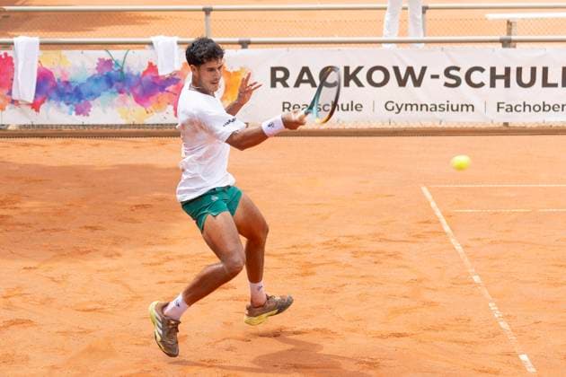 1. Tennis Bundesliga Herren: FTC Palmengarten - TK GW Mannheim, 11.07.2025 Adolfo Daniel Vallejo (TK GW Mannheim), FTC Palmengarten - TK GW Mannheim, Frankfurt, FTC Palmengarten, 11.7.2025