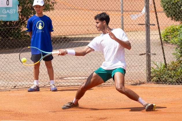 1. Tennis Bundesliga Herren: FTC Palmengarten - TK GW Mannheim, 11.07.2025 Adolfo Daniel Vallejo (TK GW Mannheim), FTC Palmengarten - TK GW Mannheim, Frankfurt, FTC Palmengarten, 11.7.2025