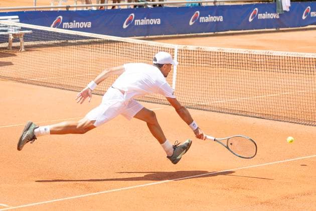 1. Tennis Bundesliga Herren: FTC Palmengarten - TK GW Mannheim, 11.07.2025 Pedro Cachin (FTC Palmengarten), FTC Palmengarten - TK GW Mannheim, Frankfurt, FTC Palmengarten, 11.7.2025