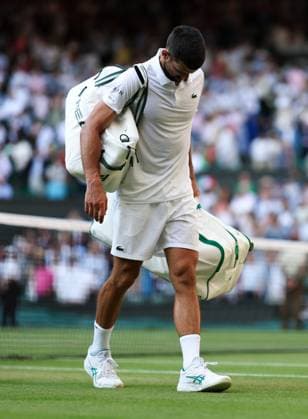 Novak Djokovic loses his Semi-Final match Wimbledon Tennis Championships, Day 12, The All England Lawn Tennis and Croquet Club, London, UK - 11 Jul 2025London The All England Lawn Tennis and United Kingdom  Copyright: xEllaxLing Shutterstockx 15392289fj
