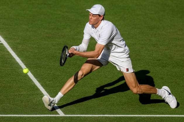 Wimbledon 2025 Jannik Sinner during Wimbledon 2025 tennis tournament in London England on 11 July 2025. London England  Copyright: xFotoxOlimpikx originalFilename:jastrzebowski-wimbledo250711_npIGE.jpg