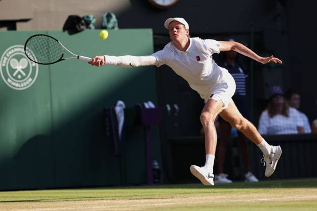 Jannik Sinner (ITA), Herren Einzel, Gentlemen s Singles Tennis - Wimbledon 2025 - Grand Slam ITF ATP, Tennis Herren WTA, Tennis Damen - AELTC - London - - Great Britain - 11 July 2025. Copyright: xJuergenxHasenkopfx