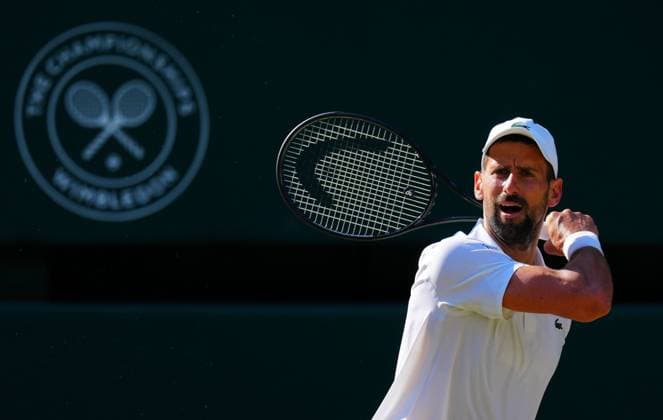 Novak Djokovic Wimbledon Tennis Championships, Day 12, The All England Lawn Tennis and Croquet Club, London, UK - 11 Jul 2025London The All England Lawn Tennis and United Kingdom  Copyright: xJavierxGarcia Shutterstockx 15392287eq