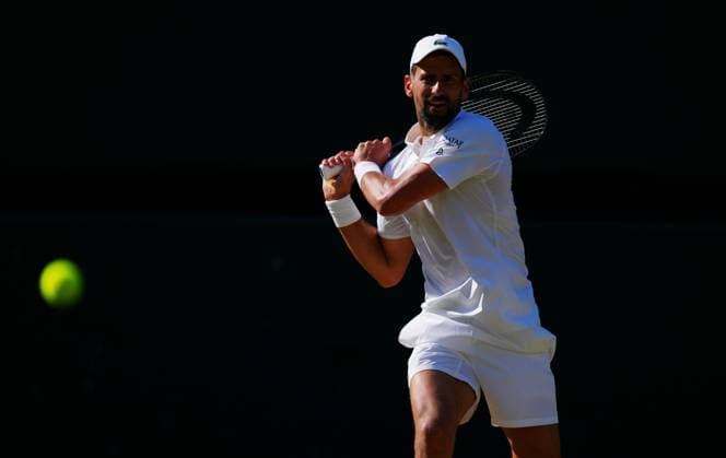 Novak Djokovic Wimbledon Tennis Championships, Day 12, The All England Lawn Tennis and Croquet Club, London, UK - 11 Jul 2025London The All England Lawn Tennis and United Kingdom  Copyright: xJavierxGarcia Shutterstockx 15392287es