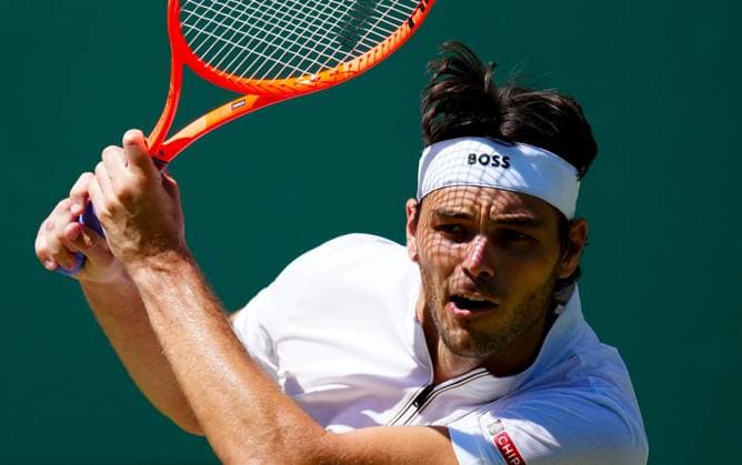 Taylor Fritz Wimbledon Tennis Championships, Day 12, The All England Lawn Tennis and Croquet Club, London, UK - 11 Jul 2025London The All England Lawn Tennis and United Kingdom  Copyright: xJavierxGarcia Shutterstockx 15392287ff