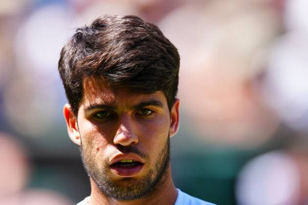Carlos Alcaraz Wimbledon Tennis Championships, Day 12, The All England Lawn Tennis and Croquet Club, London, UK - 11 Jul 2025London The All England Lawn Tennis and United Kingdom  Copyright: xJavierxGarcia Shutterstockx 15392287fj