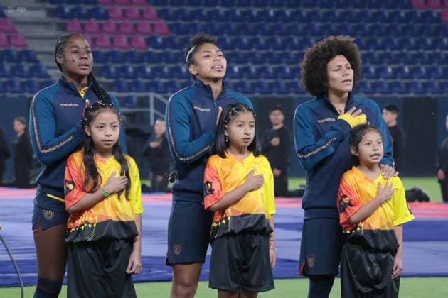 COPA AMERICA FEMENINA 11 de julio del 2025 Encuentro entre Ecuador VS Uruguay por la Copa AmÃ rica Femenina en el estadio Banco Guayaquil. QUITO PICHINCHA ECUADOR Copyright: xHENRYxLAPOx