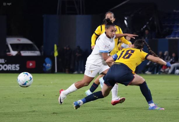 COPA AMERICA FEMENINA 11 de julio del 2025 Encuentro entre Ecuador VS Uruguay por la Copa AmÃ rica Femenina en el estadio Banco Guayaquil. QUITO PICHINCHA ECUADOR Copyright: xHENRYxLAPOx