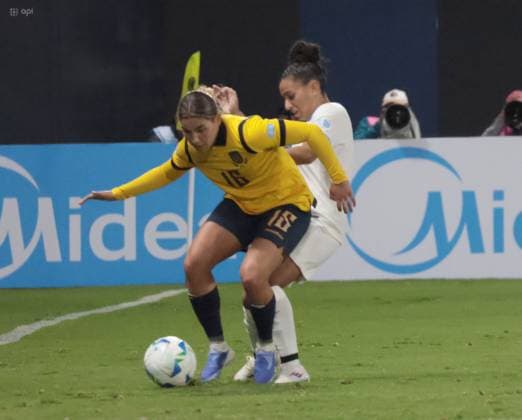 COPA AMERICA FEMENINA 11 de julio del 2025 Encuentro entre Ecuador VS Uruguay por la Copa AmÃ rica Femenina en el estadio Banco Guayaquil. QUITO PICHINCHA ECUADOR Copyright: xHENRYxLAPOx