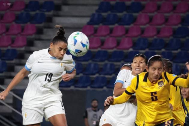 COPA AMERICA FEMENINA 11 de julio del 2025 Encuentro entre Ecuador VS Uruguay por la Copa AmÃ rica Femenina en el estadio Banco Guayaquil. QUITO PICHINCHA ECUADOR Copyright: xHENRYxLAPOx