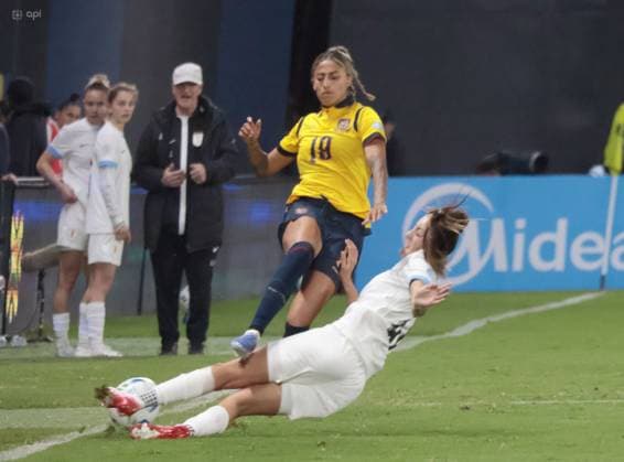 COPA AMERICA FEMENINA 11 de julio del 2025 Encuentro entre Ecuador VS Uruguay por la Copa AmÃ rica Femenina en el estadio Banco Guayaquil. QUITO PICHINCHA ECUADOR Copyright: xHENRYxLAPOx