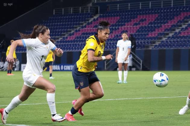 COPA AMERICA FEMENINA 11 de julio del 2025 Encuentro entre Ecuador VS Uruguay por la Copa AmÃ rica Femenina en el estadio Banco Guayaquil. QUITO PICHINCHA ECUADOR Copyright: xHENRYxLAPOx