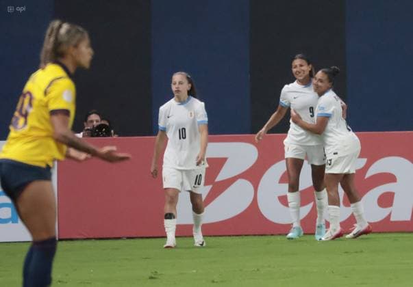 COPA AMERICA FEMENINA 11 de julio del 2025 Encuentro entre Ecuador VS Uruguay por la Copa AmÃ rica Femenina en el estadio Banco Guayaquil. QUITO PICHINCHA ECUADOR Copyright: xHENRYxLAPOx