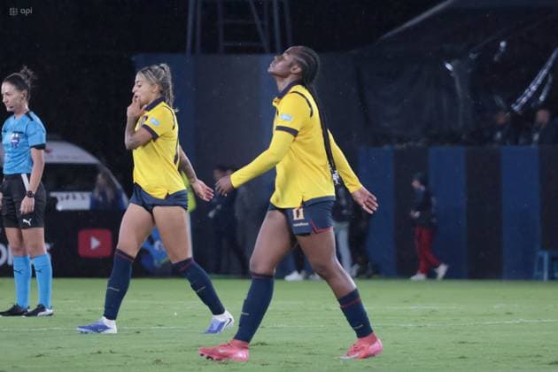 COPA AMERICA FEMENINA 11 de julio del 2025 Encuentro entre Ecuador VS Uruguay por la Copa AmÃ rica Femenina en el estadio Banco Guayaquil. QUITO PICHINCHA ECUADOR Copyright: xHENRYxLAPOx