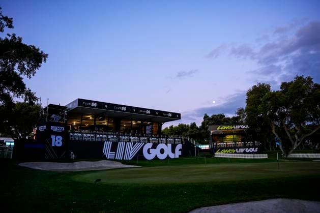 July 12, 2025, Cadiz, Cadiz, SPAIN: General view during day one resume game for weather yesterday of the LIV Golf Andalucia at Golf Club Royal of Valderrama on July 12, 2025 in Cadiz, Spain. Cadiz SPAIN - ZUMAa181 20250712_zaa_a181_003 Copyright: xJoaquinxCorcherox