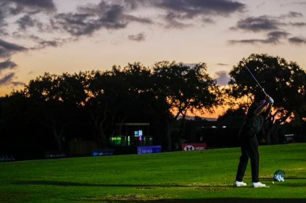 July 12, 2025, Cadiz, Cadiz, SPAIN: General view during day one resume game for weather yesterday of the LIV Golf Andalucia at Golf Club Royal of Valderrama on July 12, 2025 in Cadiz, Spain. Cadiz SPAIN - ZUMAa181 20250712_zaa_a181_015 Copyright: xJoaquinxCorcherox