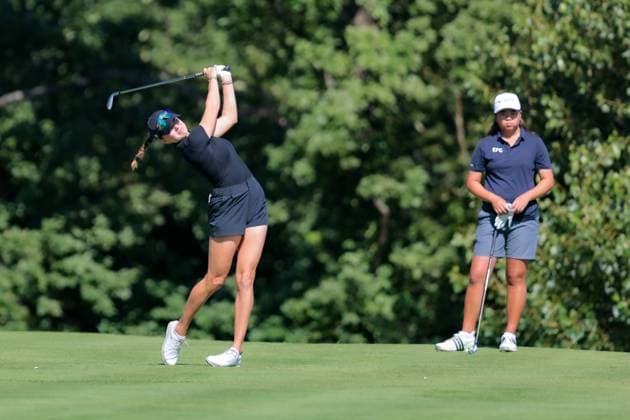 EVIAN-LES-BAINS, FRANCE - 11.07.2025: Nataliya Guseva (RUS) of The Amundi Evian Championship at the Evian Resort Golf Club on July 11, 2025 in Evian-les-Bains, France.