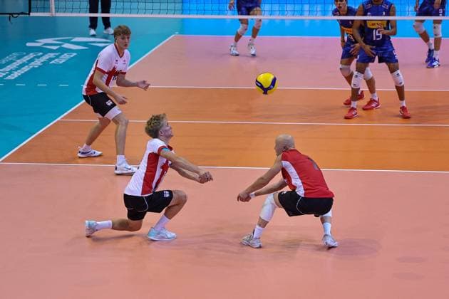 VOLLEY - Evento - Men s U22 European Championship, EM, Europameisterschaft Qualification Tournament - Italy vs England team England during Men s U22 European Championship Qualification Tournament - Italy vs England, Events in Cisterna Latina, Italy, July 11 2025 Cisterna Latina Italy  Copyright: xIPAxSport ABACAx