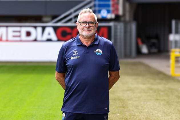 Betreuer Michael Heppner, SC Paderborn - 2. Fussball Bundesliga Porträttermin 2. BL 2025 2026 offizieller Fototermin SC Paderborn in der Home Deluxe Arena in Paderborn - Porträt, Portrait, Einzelbild, Deutschland, Fussball, Maenner, GER, 11.07.2025