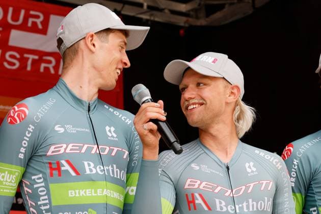 CYCLING - Tour of Austria 2025 INNSBRUCK,AUSTRIA,12.JUL.25 - CYCLING - Tour of Austria, stage 3, Innsbruck - Kuehtai. Image shows Albert Gathemann (GER Bonetti Berthold).  GEPAxpictures xMichaelxKristen