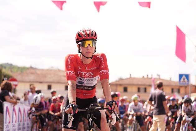 Team Sd Worx - Protime™s Wiebes Lorena during the 7th stage of the Giro d™Italia Women, from Fermignano to Monte Nerone, Italy Saturday, July 12, 2025. - cycling .  Copyright: xMassimoxPaolone LaPressex