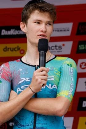 CYCLING - Tour of Austria 2025 INNSBRUCK,AUSTRIA,12.JUL.25 - CYCLING - Tour of Austria, stage 3, Innsbruck - Kuehtai. Image shows Nicolya Vinokurov (KAZ XDS Astana Team).  GEPAxpictures xMichaelxKristen