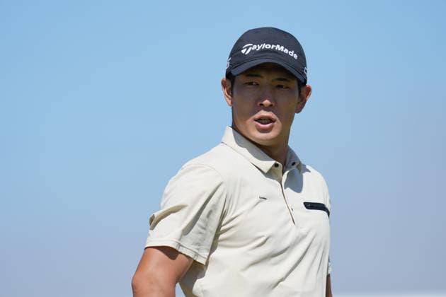 keita Nakajima (JPN) on 5th hole during the 3rd Round of the Genesis Scottish Open Golf Championship. Genesis Scottish Open, Day 3, Golf, Renaissance Club, North Berwick, Scotland, UK - 12 Jul 2025North Berwick Scotland United Kingdom EDITORIAL USE ONLY No use with unauthorised audio, video, data, fixture lists, club league logos or live services. Online in-match use limited to 120 images, no video emulation. No use in betting, games or single club league player publications. Copyright: xStuartxWallace Shutterstockx 15393029j