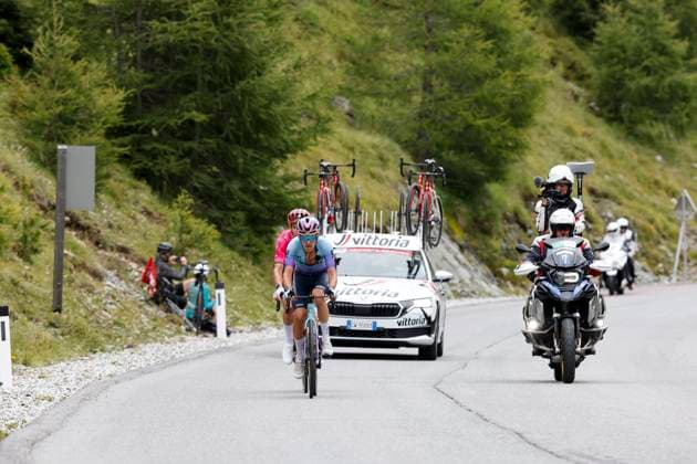 CYCLING - Tour of Austria 2025 KUEHTAI,AUSTRIA,12.JUL.25 - CYCLING - Tour of Austria, stage 3, Innsbruck - Kuehtai. Image shows Baptiste Huyet (FRA UNIBET TIETEMA ROCKETS).  GEPAxpictures xMichaelxKristen