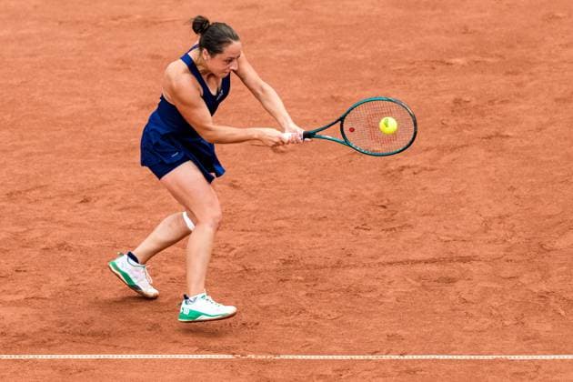 250712 Katarzyna Kawa of Poland during the singel final of Nordea Open on July 12, 2025 in Bastad. Photo: Mathilda Schuler BILDBYRAN kod MA MA0844 tennis WTA, Tennis Damen 125 nordea open singelfinal dam bbeng Copyright: MATHILDAxSCHULER BB250712MA054