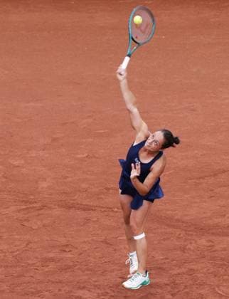 BASTAD, SVERIGE 20250712 Elisabetta Cocciaretto, Italien, mot Katarzyna Kawa, Polen, under lördagens final i damernas singel under tennisturneringen Nordea Open i Bastad. BASTAD SVERIGE x9200x
