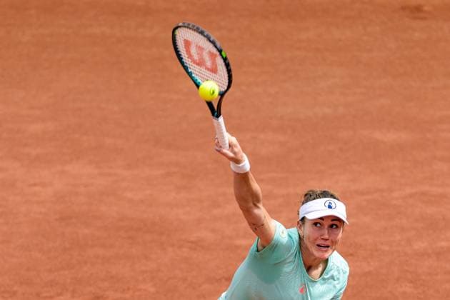 250712 Elisabetta Cocciaretto of Italy during the singel final of Nordea Open on July 12, 2025 in Bastad. Photo: Mathilda Schuler BILDBYRAN kod MA MA0844 tennis WTA, Tennis Damen 125 nordea open singelfinal dam bbeng Copyright: MATHILDAxSCHULER BB250712MA061