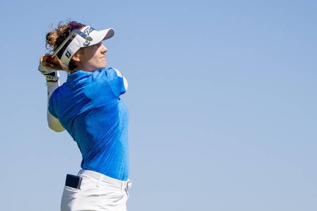 NASTASIA NADAUD ALMUNDI EVIAN CHAMPIONSHIP PHOTOPQR LE DAUPHINE Grégory YETCHMENIZA ; Évian-les-Bains ; 12 07 2025 ; Évian-les-Bains (Haute-Savoie),12 juillet. 2025 THE ALMUNDI EVIAN CHAMPIONSHIP sur notre photo : Nastasia Nadaud, Fra. Grégory Yetchmeniza Le Dauphiné Libéré