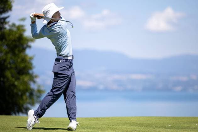 SOMI LEE ALMUNDI EVIAN CHAMPIONSHIP PHOTOPQR LE DAUPHINE Grégory YETCHMENIZA ; Évian-les-Bains ; 12 07 2025 ; Évian-les-Bains (Haute-Savoie),12 juillet. 2025 THE ALMUNDI EVIAN CHAMPIONSHIP sur notre photo : Somi Lee, Korea. Grégory Yetchmeniza Le Dauphiné Libéré