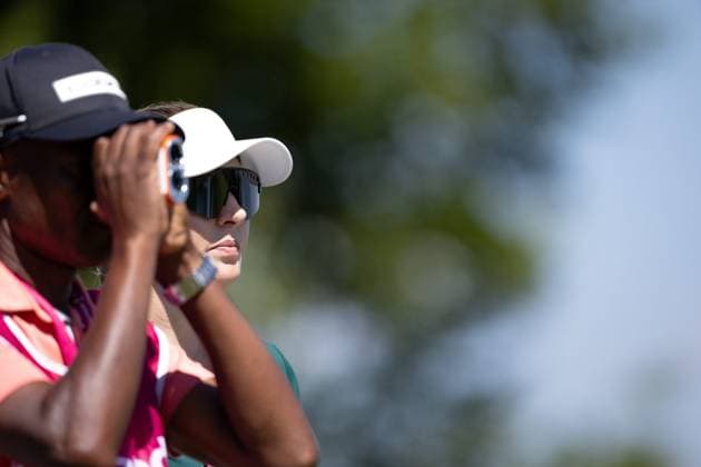 CASANDRA ALEXANDER ALMUNDI EVIAN CHAMPIONSHIP PHOTOPQR LE DAUPHINE Grégory YETCHMENIZA ; Évian-les-Bains ; 12 07 2025 ; Évian-les-Bains (Haute-Savoie),12 juillet. 2025 THE ALMUNDI EVIAN CHAMPIONSHIP sur notre photo : Casandra Alexander, South Africa. Grégory Yetchmeniza Le Dauphiné Libéré