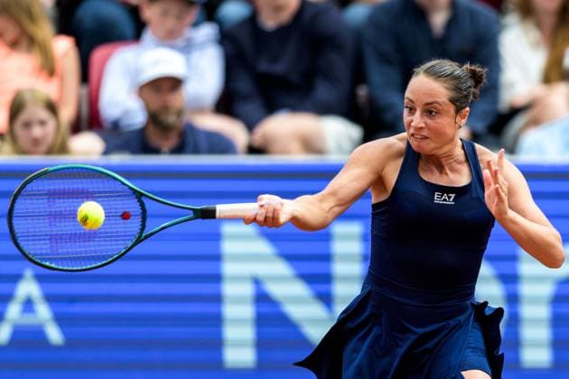 250712 Katarzyna Kawa of Poland during the singel final of Nordea Open on July 12, 2025 in Bastad. Photo: Mathilda Schuler BILDBYRAN kod MA MA0844 tennis WTA, Tennis Damen 125 nordea open singelfinal dam bbeng Copyright: MATHILDAxSCHULER BB250712MA062