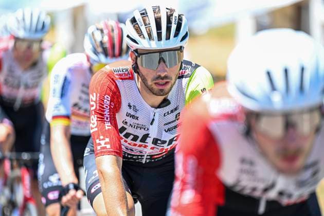 Tour de France 2025 Stage 8 LAVAL ESPACE MAYENNE, FRANCE - JULY 12 : Rider of Intermarche - Wanty in action during stage 8 of the 112th edition of Tour de France an UCI World Tour 2.UWT cycling road race stage for Men Elite of 174 km with start in Saint-Meen-le-Grand and finish in Laval Espace Mayenne on July 12, 2025 in Laval Espace Mayenne, France, 12 07 2025 ( Motordriver Kenny Verfaillie - Laval Espace Mayenne France  Copyright: xPetexGodingx
