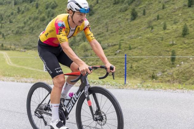 CYCLING - Tour of Austria 2025 KUEHTAI,AUSTRIA,12.JUL.25 - CYCLING - Tour of Austria, stage 3, Innsbruck - Kuehtai. Image shows a participant.  GEPAxpictures xMichaelxKristen