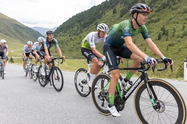 CYCLING - Tour of Austria 2025 KUEHTAI,AUSTRIA,12.JUL.25 - CYCLING - Tour of Austria, stage 3, Innsbruck - Kuehtai. Image shows the peloton.  GEPAxpictures xMichaelxKristen