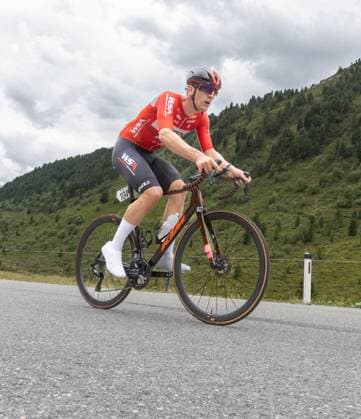 CYCLING - Tour of Austria 2025 KUEHTAI,AUSTRIA,12.JUL.25 - CYCLING - Tour of Austria, stage 3, Innsbruck - Kuehtai. Image shows Maximilian Schmidbauer (AUT WSA KTM Graz).  GEPAxpictures xMichaelxKristen
