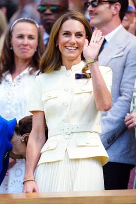 Catherine Duchess of Cambridge in the Royal Box on Centre Court Wimbledon Tennis Championships, Day 13, The All England Lawn Tennis and Croquet Club, London, UK - 12 Jul 2025London The All England Lawn Tennis and United Kingdom  Copyright: xJavierxGarcia Shutterstockx 15392293x