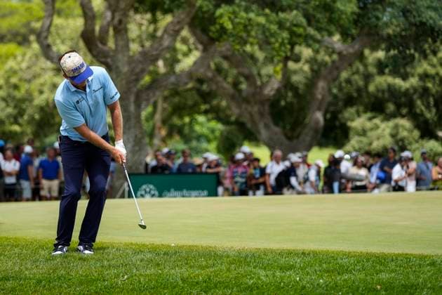 July 12, 2025, Cadiz, Cadiz, SPAIN: Talor Gooch of Smash team in actions during day two of the LIV Golf Andalucia at Golf Club Royal of Valderrama on July 12, 2025 in Cadiz, Spain. Cadiz SPAIN - ZUMAa181 20250712_zaa_a181_076 Copyright: xJoaquinxCorcherox