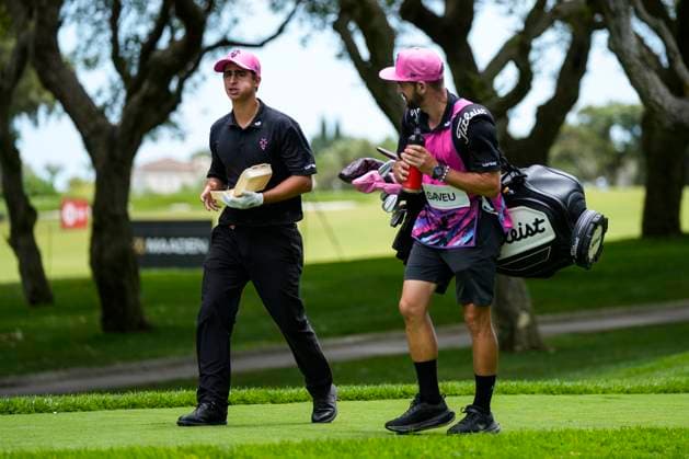 July 12, 2025, Cadiz, Cadiz, SPAIN: Luis Masaveu of Rangegoat team during day two of the LIV Golf Andalucia at Golf Club Royal of Valderrama on July 12, 2025 in Cadiz, Spain. Cadiz SPAIN - ZUMAa181 20250712_zaa_a181_080 Copyright: xJoaquinxCorcherox
